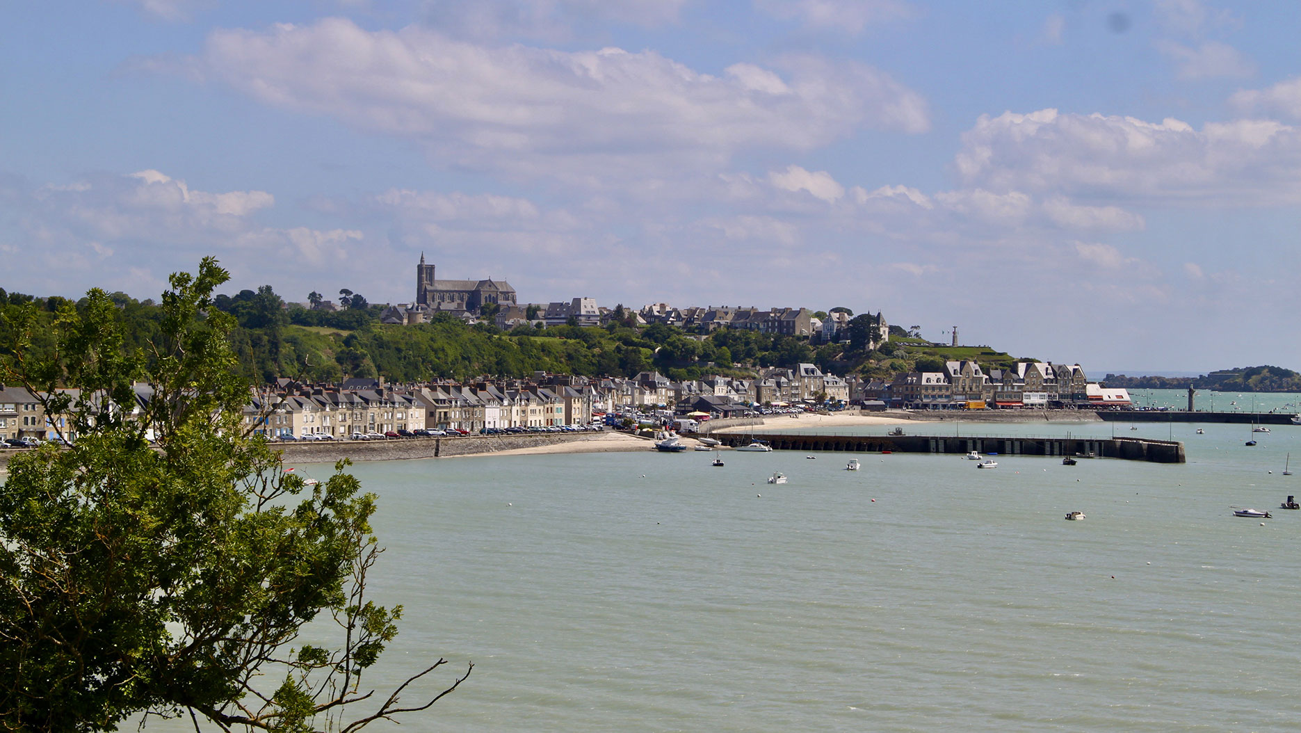 view of cancale in france