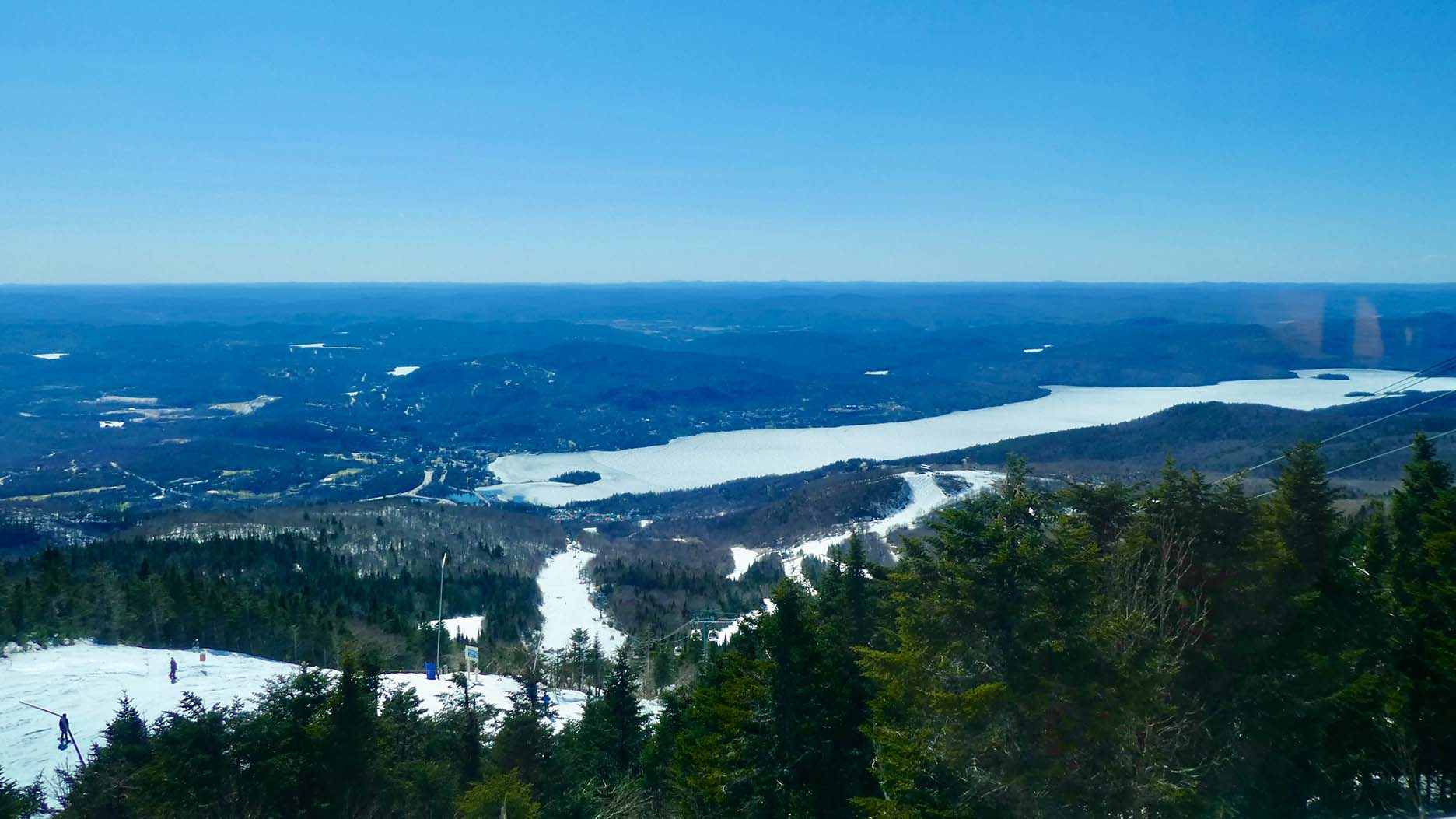 tremblant at the end of winter