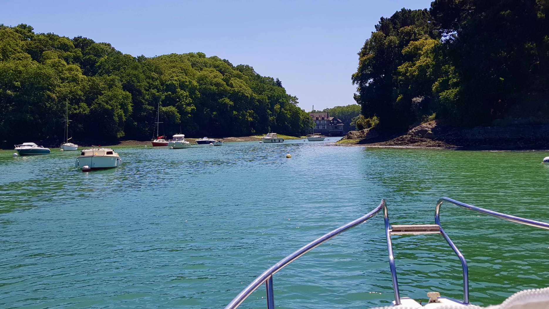 cruise on the rance in brittany