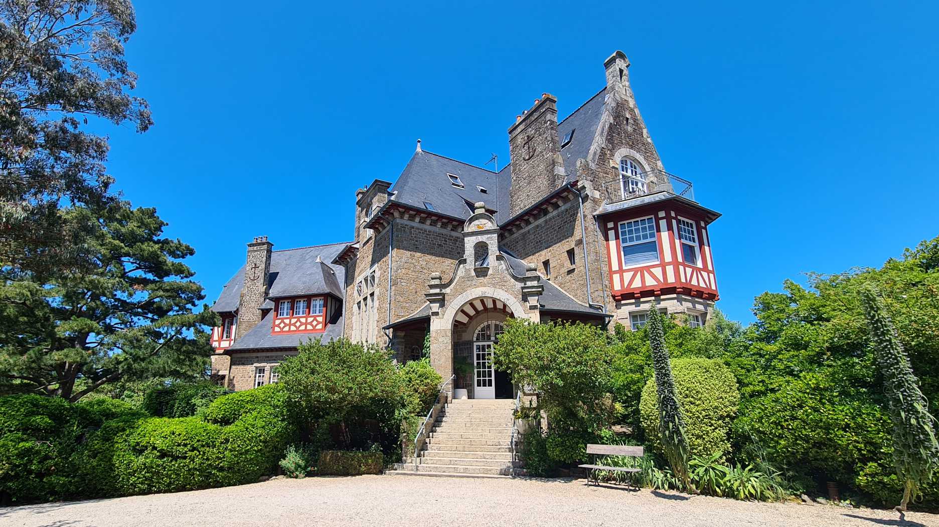 manoir du restaurant le coquillage à Cancale