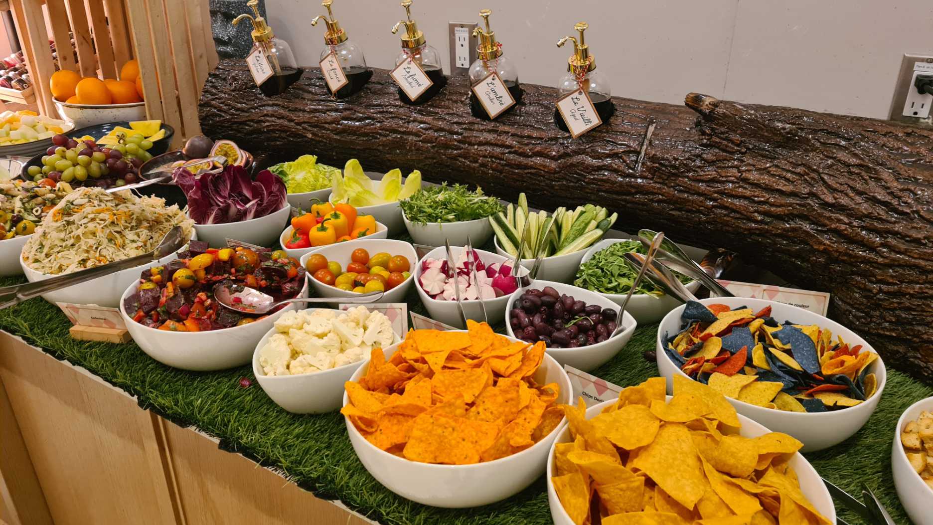 buffet à volonté au brunch du restaurant lloyd