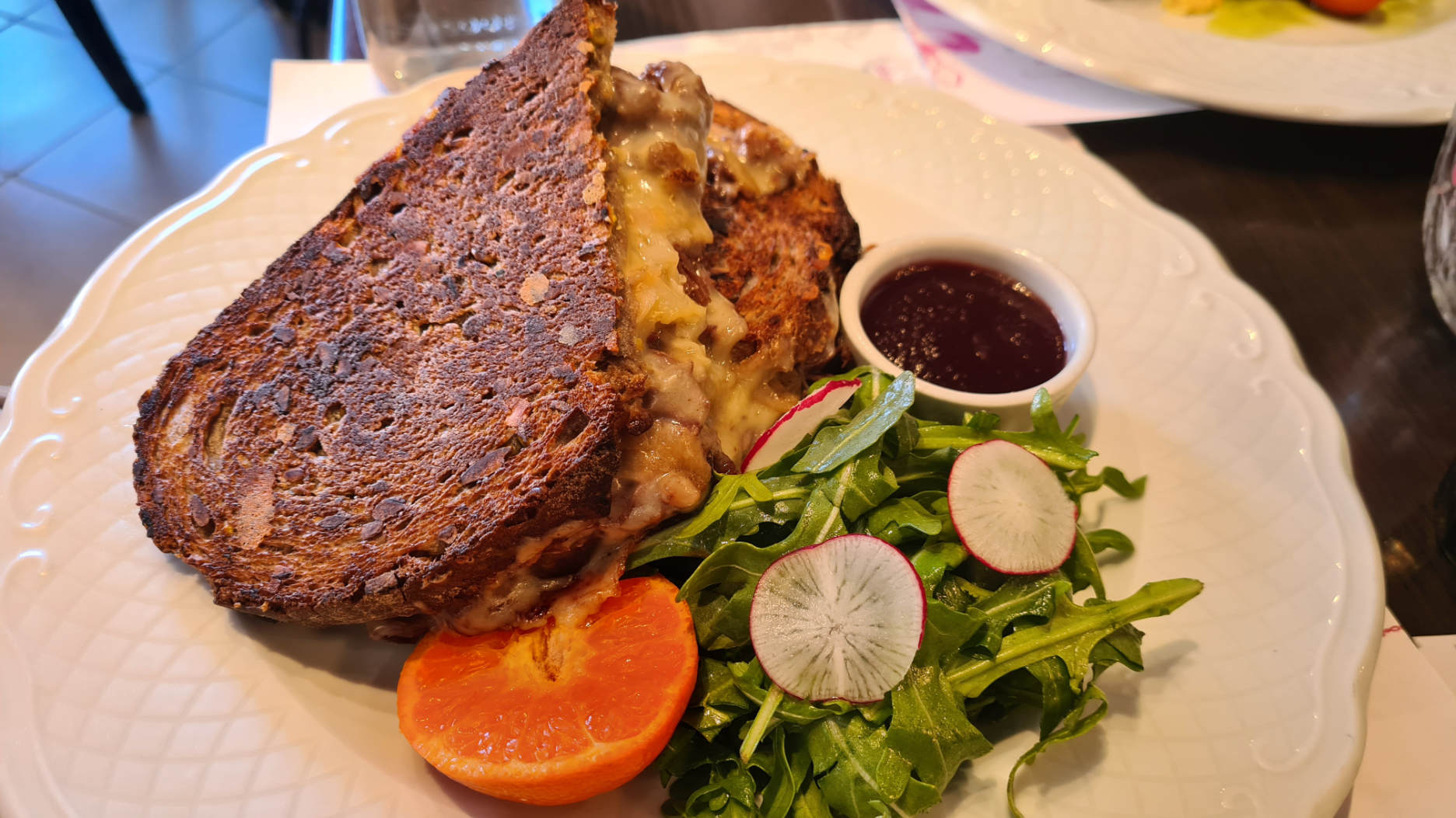 grilled cheese au régine café à montréal